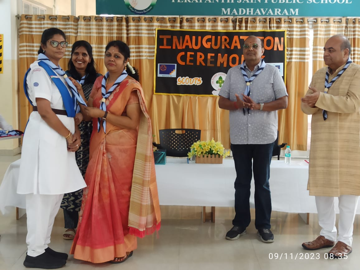 THE BHARAT SCOUTS & GUIDES INAUGURATION